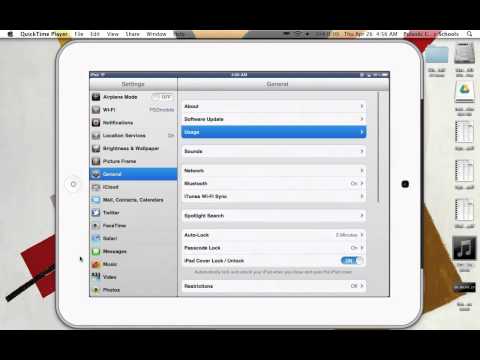 Usage Data on iPad Usage Data on iPad