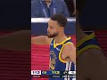 curry ties the game with a deep triple 👌