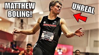 Matthew Boling ABSOLUTELY DESTROYS EVERYONE || 2021 Razorback Invitational - Men's 200 Meters