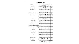 Saint-Saëns: Symphony No. 1 in E-flat major, Op. 2 (with Score)