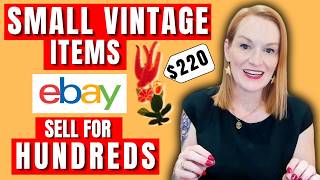 10 Small Vintage Items Selling for Hundreds on Ebay