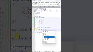 How to access elements of 2D array in JavaScript | Tech Tutorial | Praveen Kumar