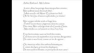 Rimbaud (Arthur) : MA BOHÈME - Je m'en allais, les poings dans mes poches crevées ;