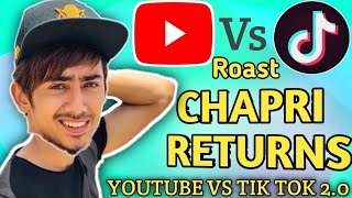 Youtube Vs Tik Tok 2.0 thugesh and adnan07  roast #shorts #ytshorts