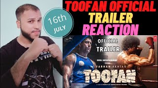 TOOFAN | Farhan Akhtar | Mrunal Thakur | Paresh Rawal | Trailer Reaction  Reaction on Movies Trailer