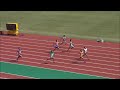 2017 愛知県高校新人 男子200m 予選・決勝