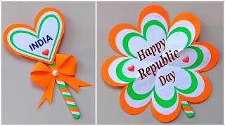Republic Day card making easy / DIY Republic Day greeting card / Republic Day card ideas 2021