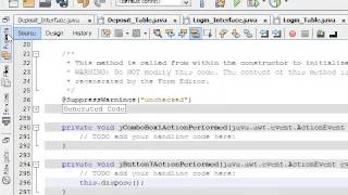 Java application development#17Banking System
