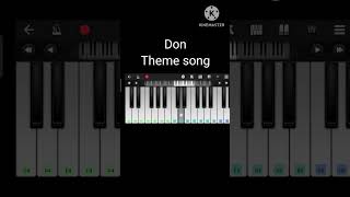 Ye mera dil pyar ka deewana piano tutorial #shorts #don #ashabhosle