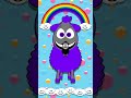 a rainbow sheep baby rainbow colors lullaby @babybigmouth baabaablacksheep nurseryrhymes