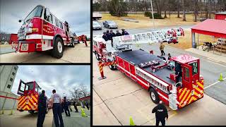 Charlotte Fire’s Newest Tiller Prepares for Service!