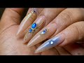 Nail Art Tutorial || Sculpting Hard gel || Halloween inspired nails