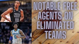 Notable soon-to-be NBA free agents on eliminated teams