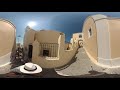 360 hyperlapse video fira thira old town santorini greece