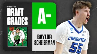 Baylor Scheierman Selected No. 30 Overall by Boston Celtics | 2024 NBA Draft Grades | CBS Sports