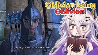 Henya Can't stop laughing while playing Oblivion for the first time