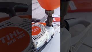 Testing a STIHL MS 162 #stihl #stihlchainsaw #chainsawman #unboxing #testing