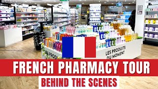 FRENCH PHARMACY tour... WHAT YOU DON'T SEE! | Behind the scenes healthcare in France