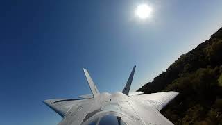 Freewing F-22 Raptor Ultra Performance 8S 90mm EDF Jet - PNP　Flight video　フライト動画　202311119＠勝田ラジコンクラブ