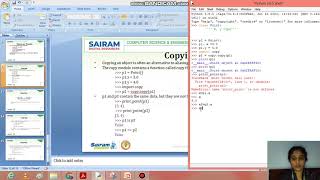 LectureVideo 18CS55 Module4 Classes And Objects 3 Sowmya