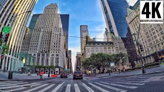 ⁴ᴷ⁶⁰ Fifth Avenue via Flatiron Building, Rockefeller Center, Bryant Park, Empire State Building 2020