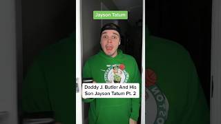 Daddy Jimmy Butler And His Son Jayson Tatum #nba #nbatrending #nbaplayoffs #nbafinals #celtics #heat