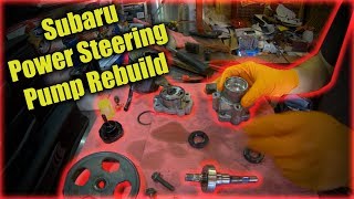 Subaru Power Steering Pump Rebuild