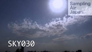 【4K/HD動画素材SKY030】空、雲、早回し【Stock Footage Video】Sky, clouds