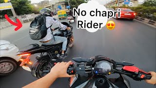 No Chapri Rider ❌ Z900 Vs R15 😱 Full power man 👨 🔥