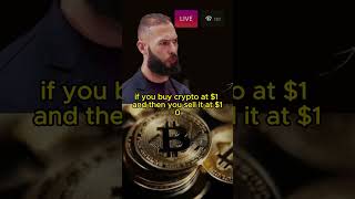 ANDREW TATE SAYS THIS ABOUT CRYPTO FUTURE #shorts