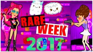 RARE WEEK 2017 REACTION! + RARE ANIMATIONS AND OLD PETS!!!