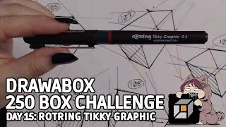 250 Box Challenge - Rotring Tikky Graphic Pen Review