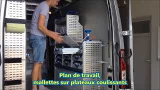 Amenagement Master L3H2 vehicule utilitaire Renault par ESPACE VU Sarl