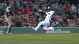 BAL@BOS: Betts, Ramirez score following Bogaerts' hit