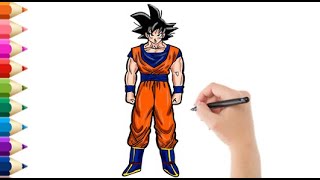 Como Dibujar a Goku I How To Draw Goku I Dragon Ball Z