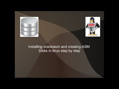 Creating ASM disks using oracleasm step by step in linux.