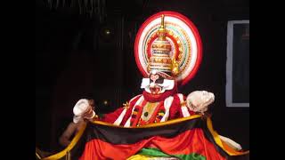 BALI VIJAYAM KATHAKALI .. BALI THIRANOKKU, KALAMANDALAM CHINOSH BALAN   VEDIO BY :SREEKUMAR PAPPULLY