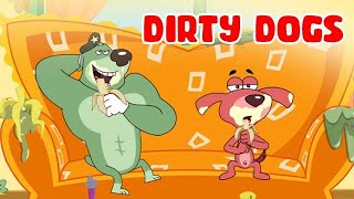 Rat A Tat - Dirty Dog House Cleaning - Funny Animated Cartoon Shows For Kids Chotoonz TV