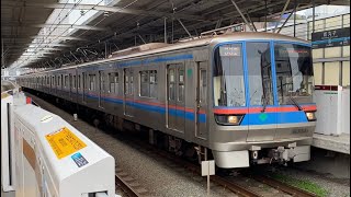 【初廃車】都営6300形1次車6304F  各駅停車 西高島平行き  新丸子 発車 (三菱GTO-vvvf)