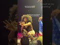 a fan tries to gift sza a louis vuitton mid concert sza privilegernb