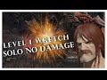 Elden Ring - Level 1 Wretch vs Putrid Avatar (Solo, No Damage)