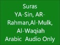 Suras Al Waqiah,Al Mulk,Ya sin,Ar Rahman   YouTube