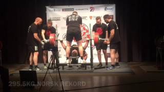 Kristoffer Eikeland -105 - 995.5kg @ Norwegian nationals 2017  (1st place)