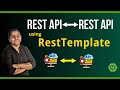 Communication Between REST APIs Using RestTemplate (Step by Step Demo)