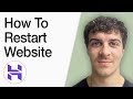 How To Restart Hostinger Website (Full 2025 Guide)
