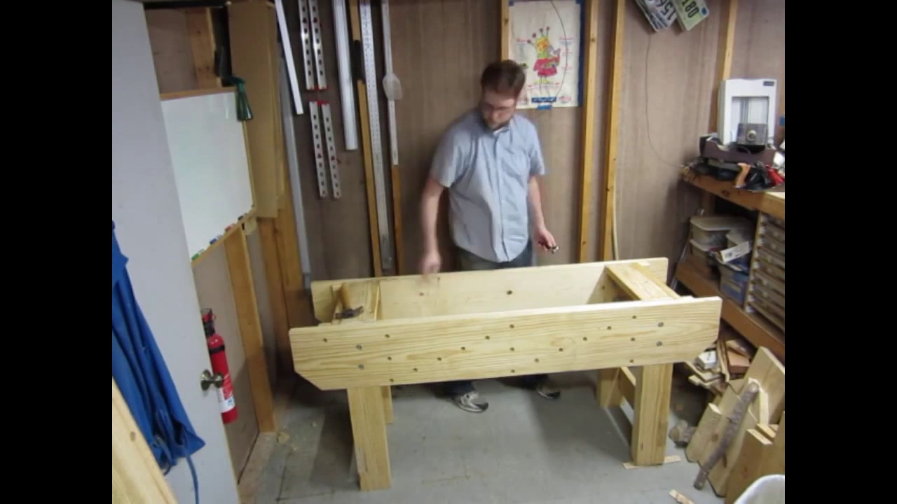 Knock Down Workbench Woodworking