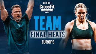 Teams’ Final Heats — 2023 Europe Semifinal Tests