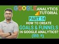 PART- 14 | Google Analytics Tutorial |  How to Create Goals & Funnels?| (in Hindi)