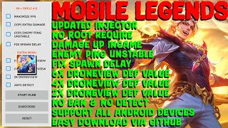 MLBB 1.9.42 DRONEVIEW 6X 4X 2X | EXTRA DAMAGE | SPAWN DELAY FIX \u0026 MANY MORE | NO ROOT REQUIRE | 2024