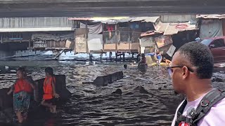 This bridge is home for them | Poorest of the poor in Manila | walk through the slums of Happy land